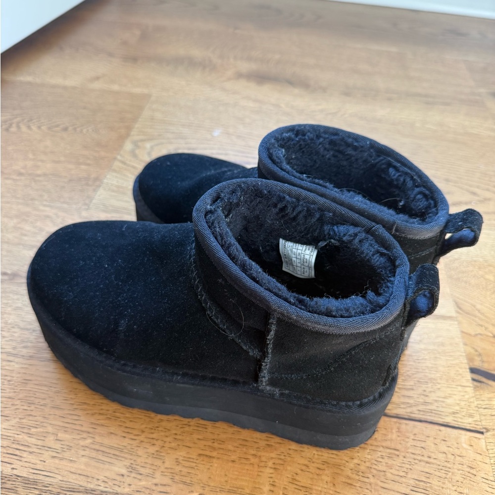 UGG Black Ankle Boots